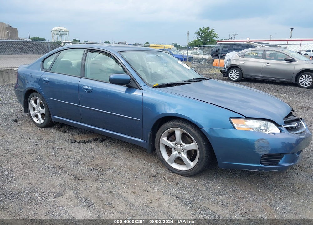 2006 SUBARU LEGACY 2.5I/2.5I LIMITED VIN: 4S3BL626267208871