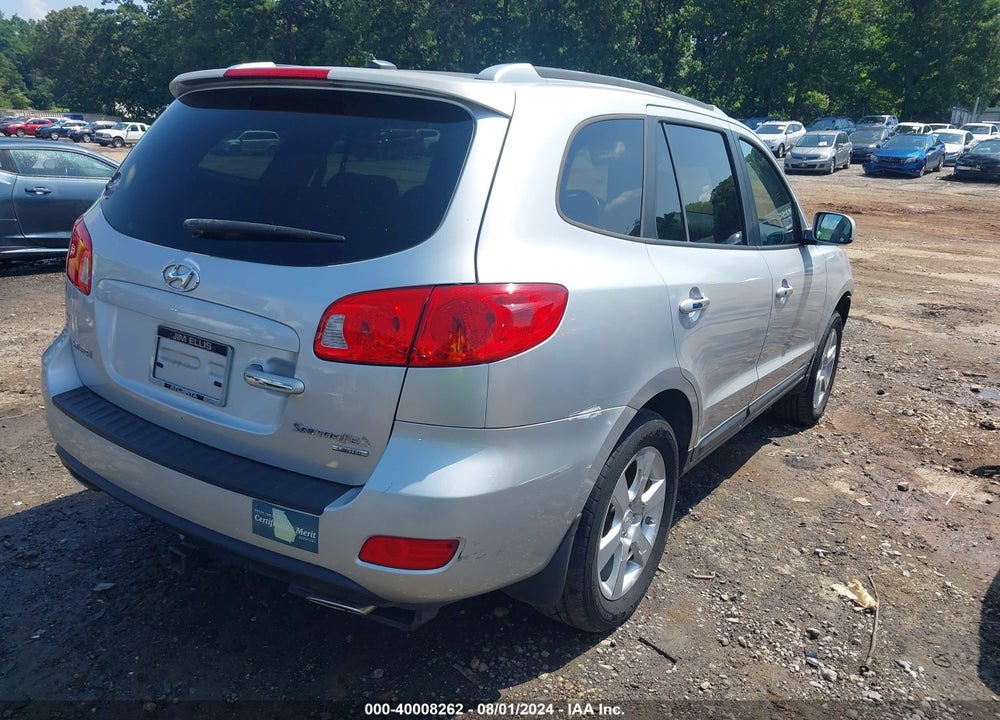 2008 HYUNDAI SANTA FE LIMITED/SE VIN: 5NMSH13E58H229106