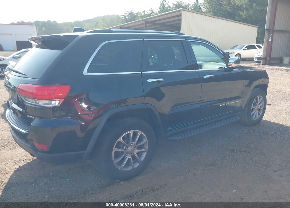 2015 JEEP GRAND CHEROKEE LIMITED VIN: 1C4RJEBG6FC749291