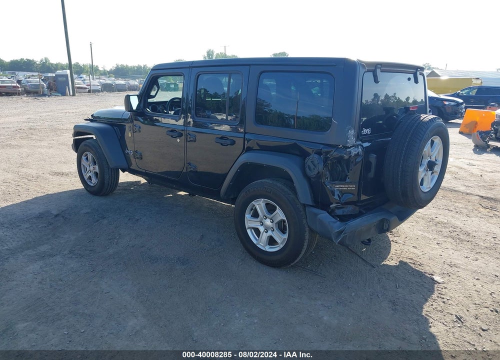 2022 JEEP WRANGLER UNLIMITED SPORT S 4X4 VIN: 1C4HJXDGXNW145048