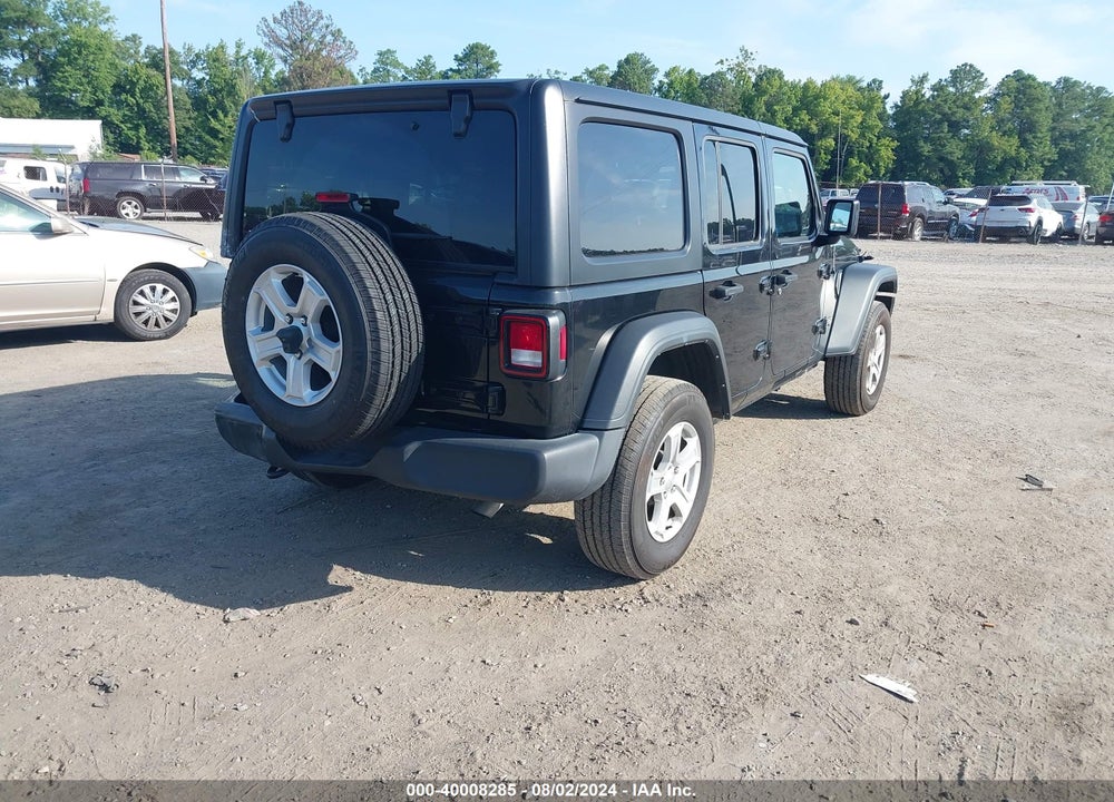 2022 JEEP WRANGLER UNLIMITED SPORT S 4X4 VIN: 1C4HJXDGXNW145048