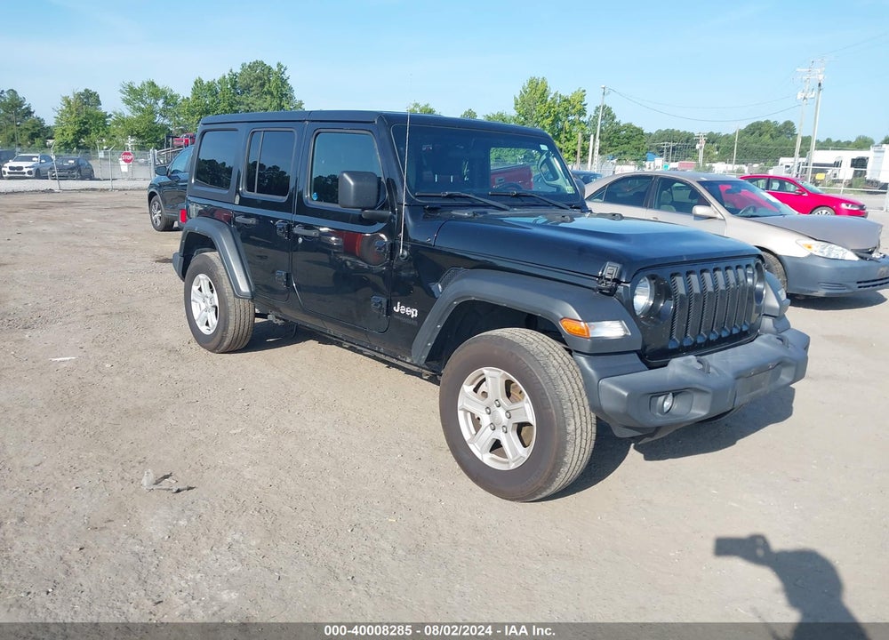 2022 JEEP WRANGLER UNLIMITED SPORT S 4X4 VIN: 1C4HJXDGXNW145048