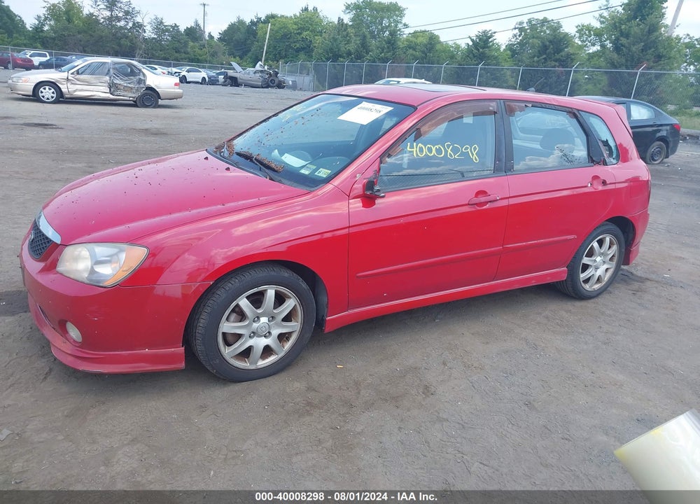 2006 KIA SPECTRA5 VIN: KNAFE161365372233