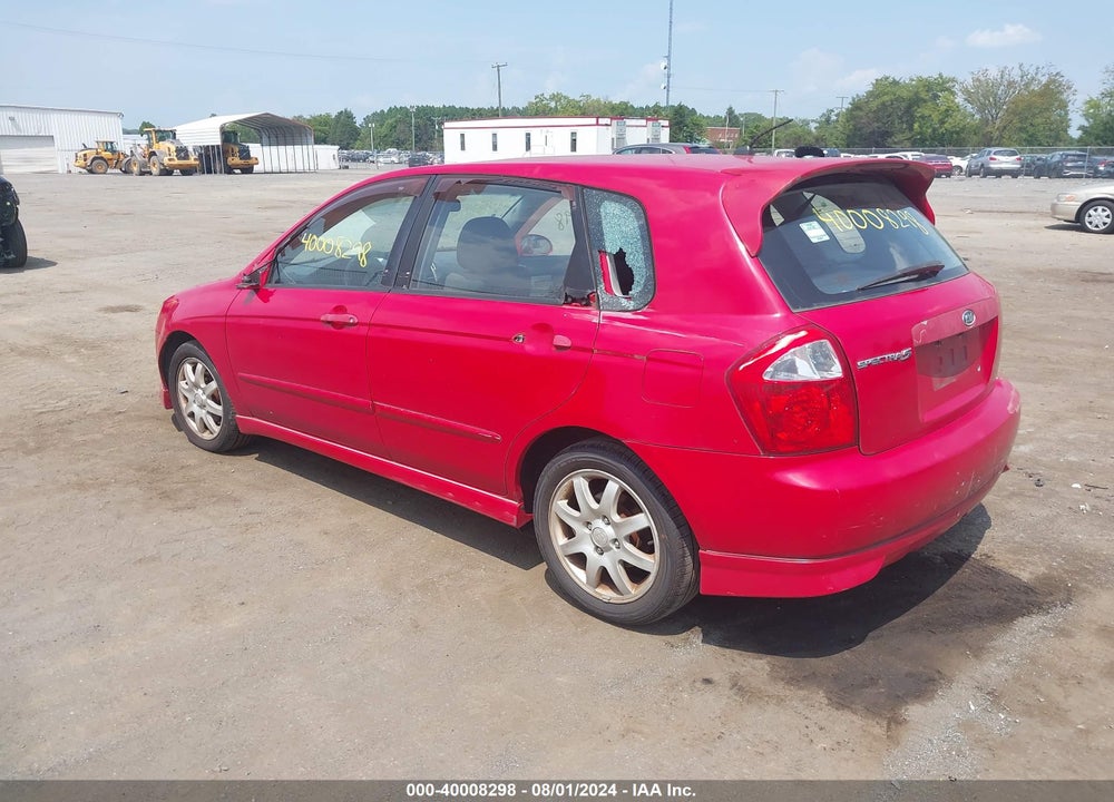 2006 KIA SPECTRA5 VIN: KNAFE161365372233
