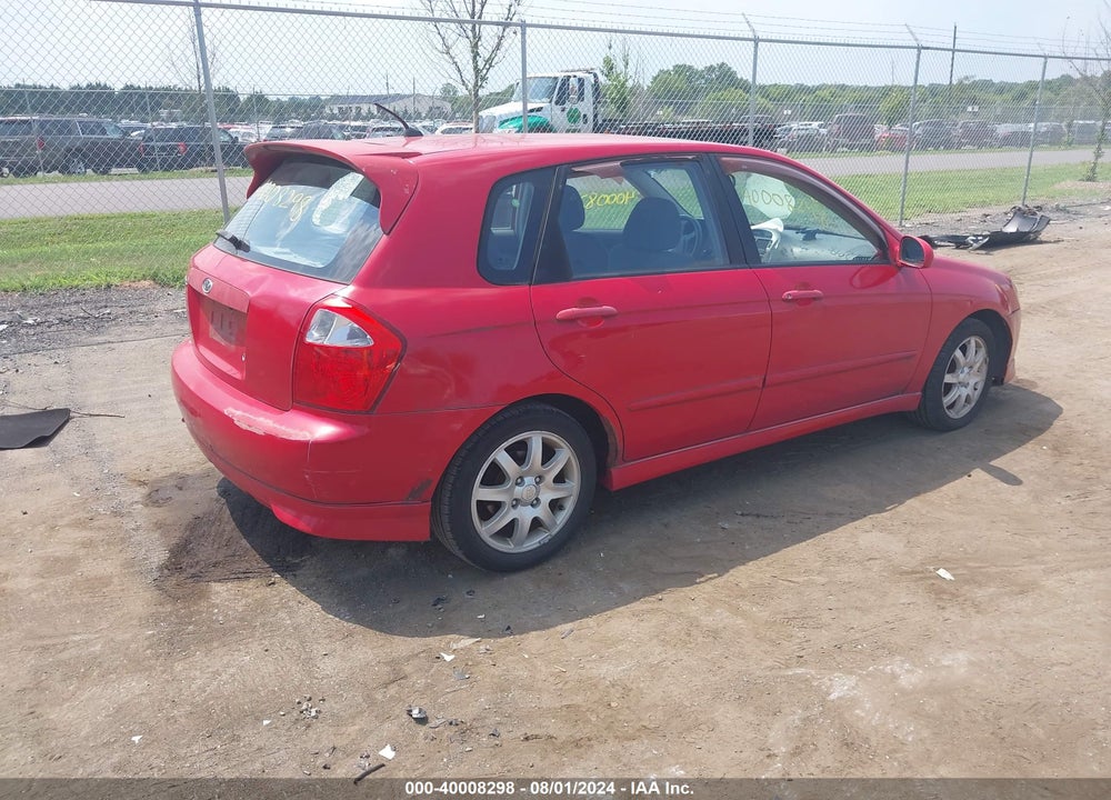 2006 KIA SPECTRA5 VIN: KNAFE161365372233