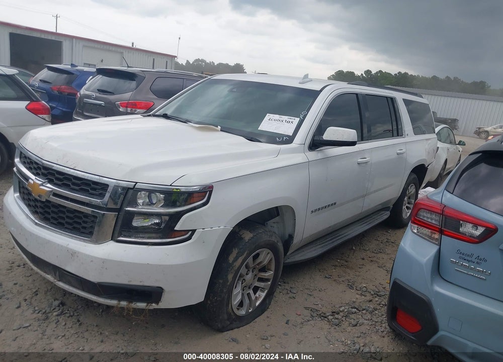 2015 CHEVROLET SUBURBAN 1500 LT VIN: 1GNSCJKC9FR569664