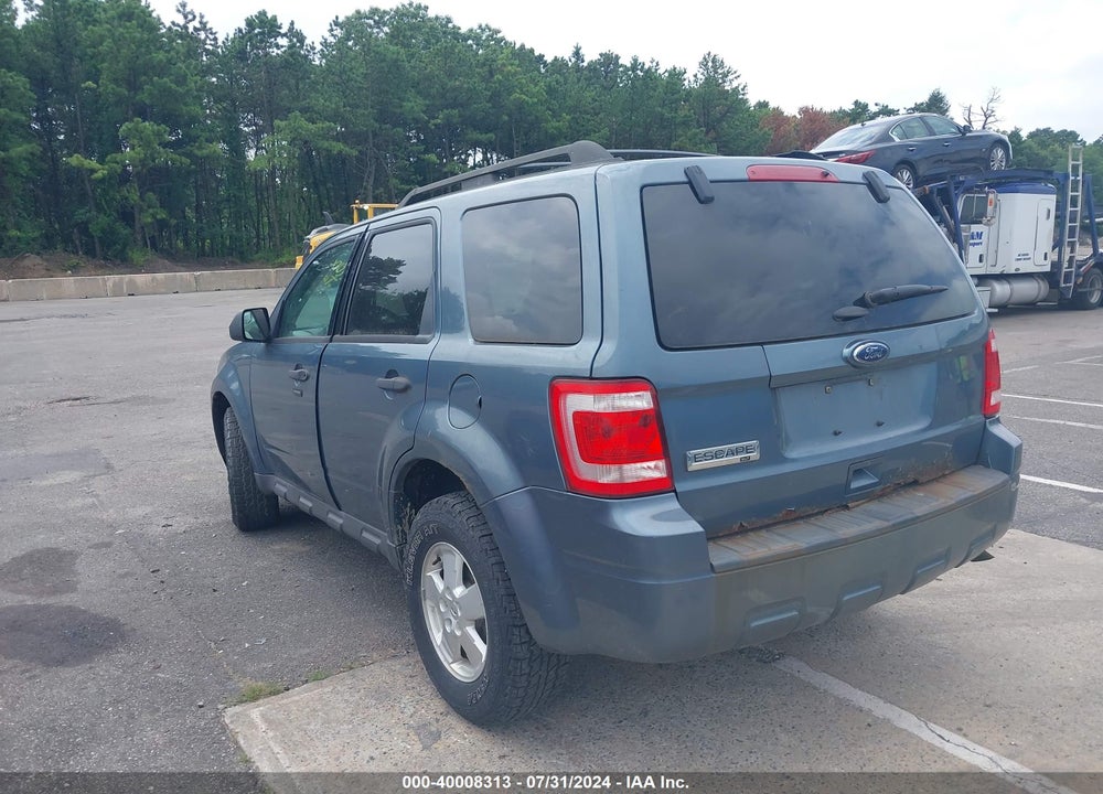 2011 FORD ESCAPE XLT VIN: 1FMCU0D78BKC25701