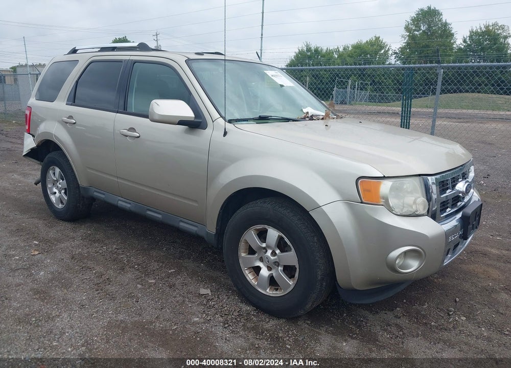 2010 FORD ESCAPE LIMITED VIN: 1FMCU9EG0AKC91273