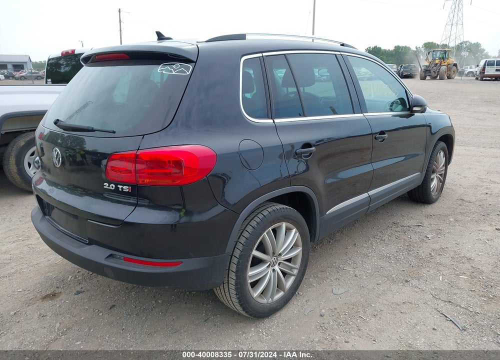 2015 VOLKSWAGEN TIGUAN SEL VIN: WVGAV7AX1FW590415