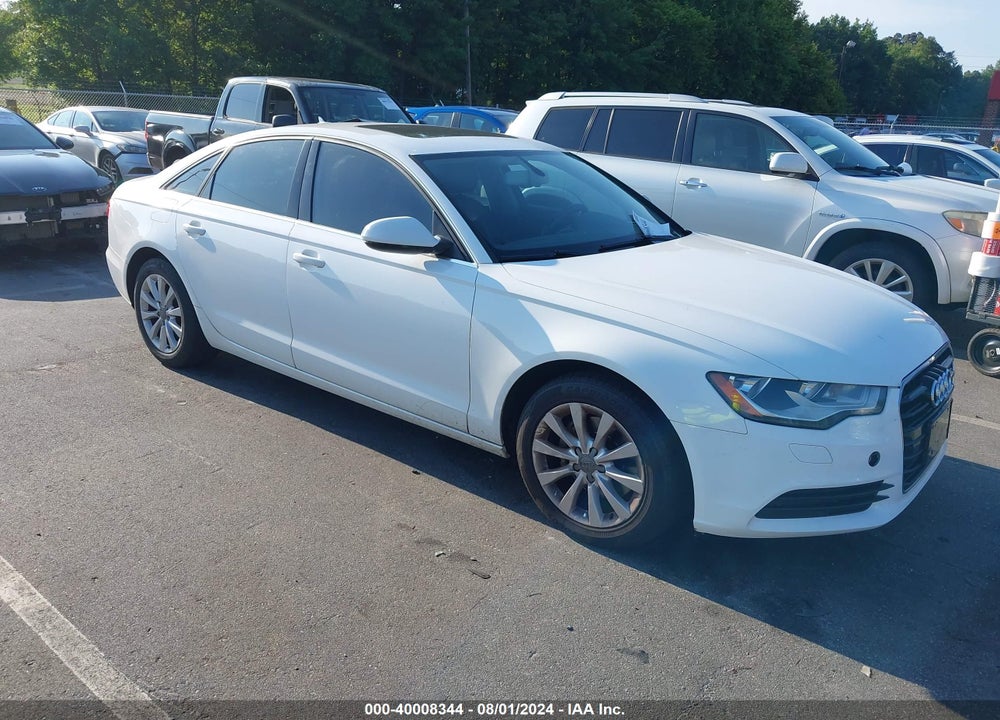 2012 AUDI A6 2.0T PREMIUM VIN: WAUCFAFC5CN076515