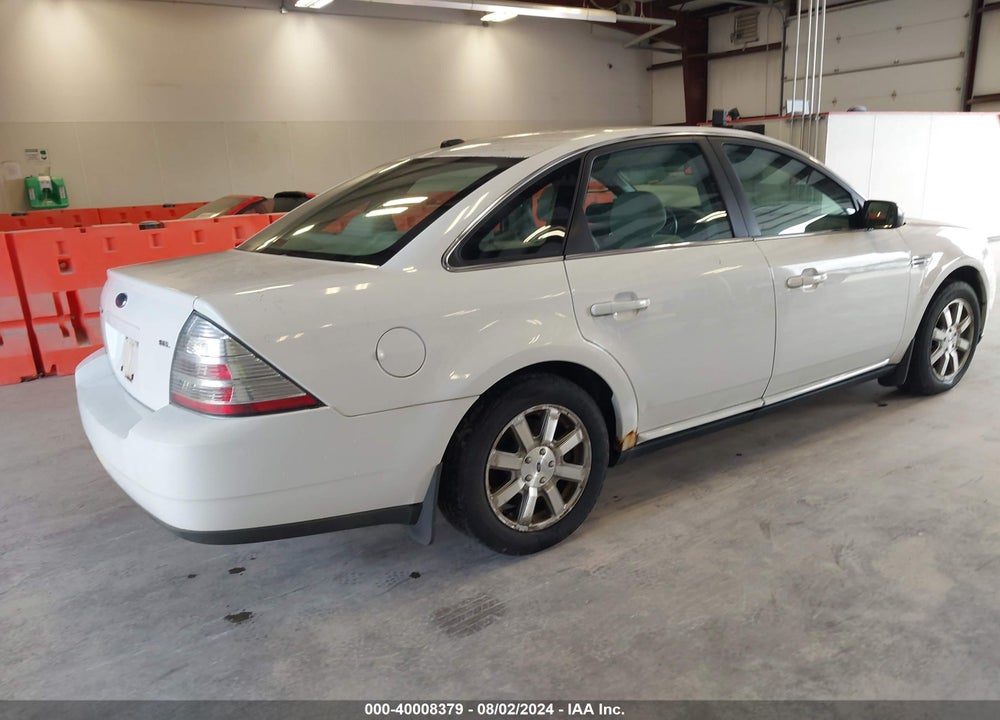 2008 FORD TAURUS SEL VIN: 1FAHP24W38G186733