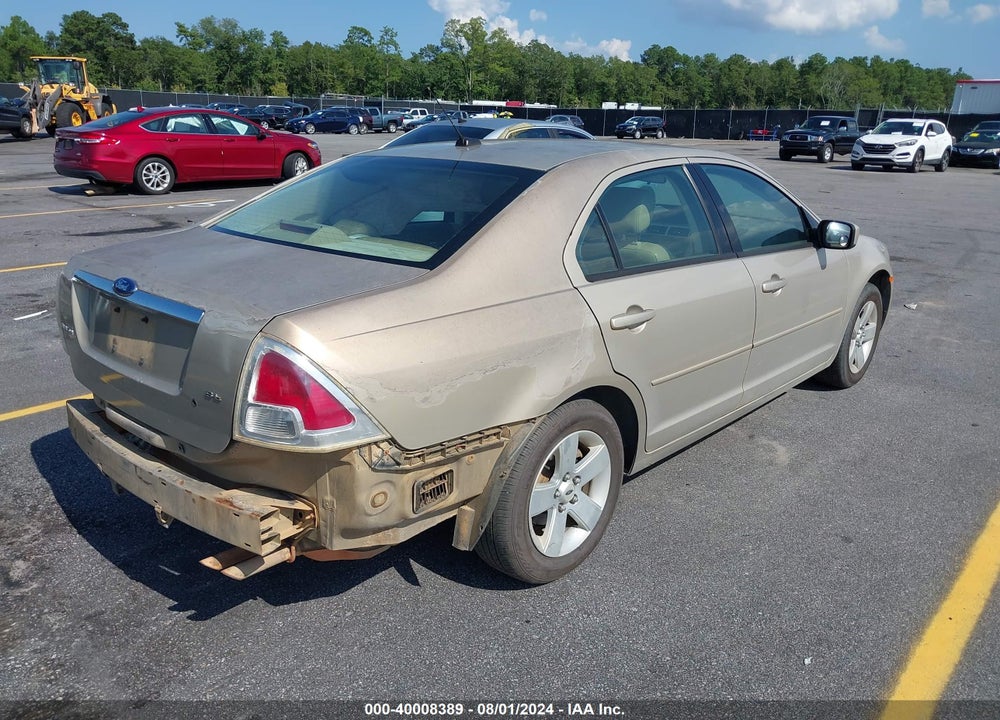 2008 FORD FUSION SE VIN: 3FAHP07Z98R173679