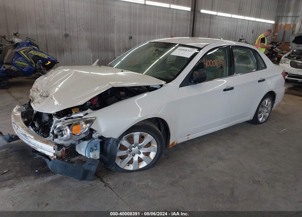 2008 SUBARU IMPREZA 2.5I VIN: JF1GE61668H530126