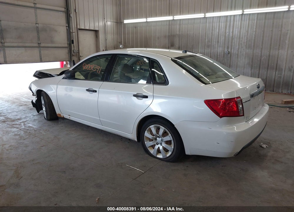 2008 SUBARU IMPREZA 2.5I VIN: JF1GE61668H530126