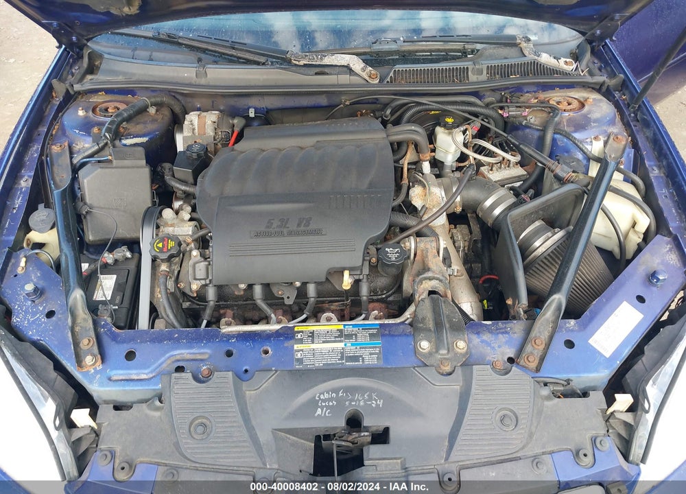 2007 CHEVROLET IMPALA  SS VIN: 2G1WD58C579169076