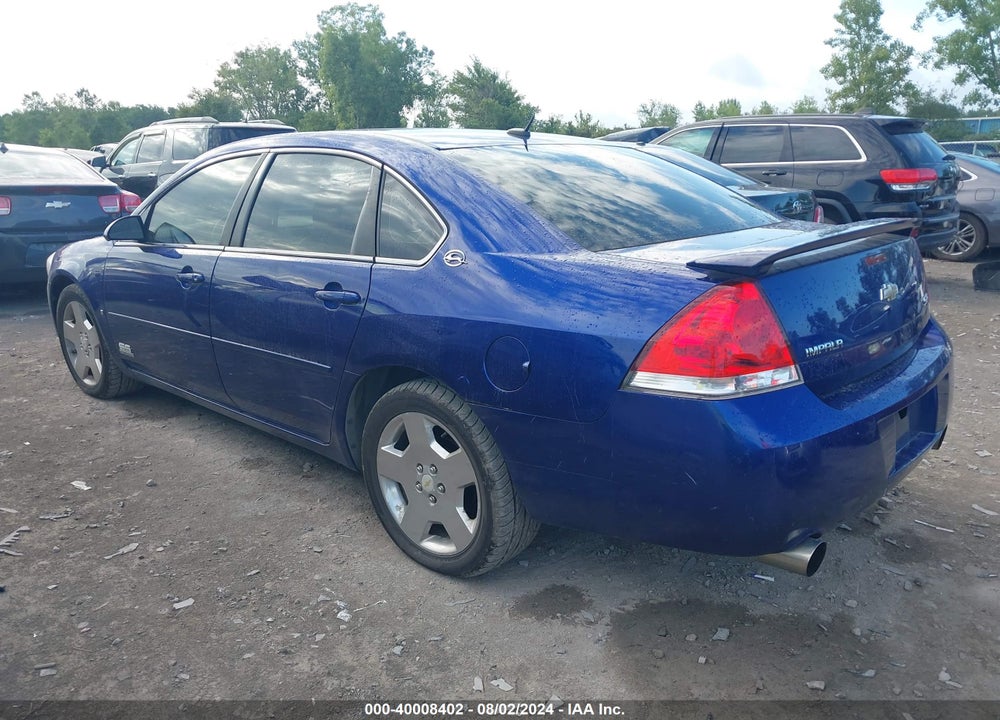 2007 CHEVROLET IMPALA  SS VIN: 2G1WD58C579169076