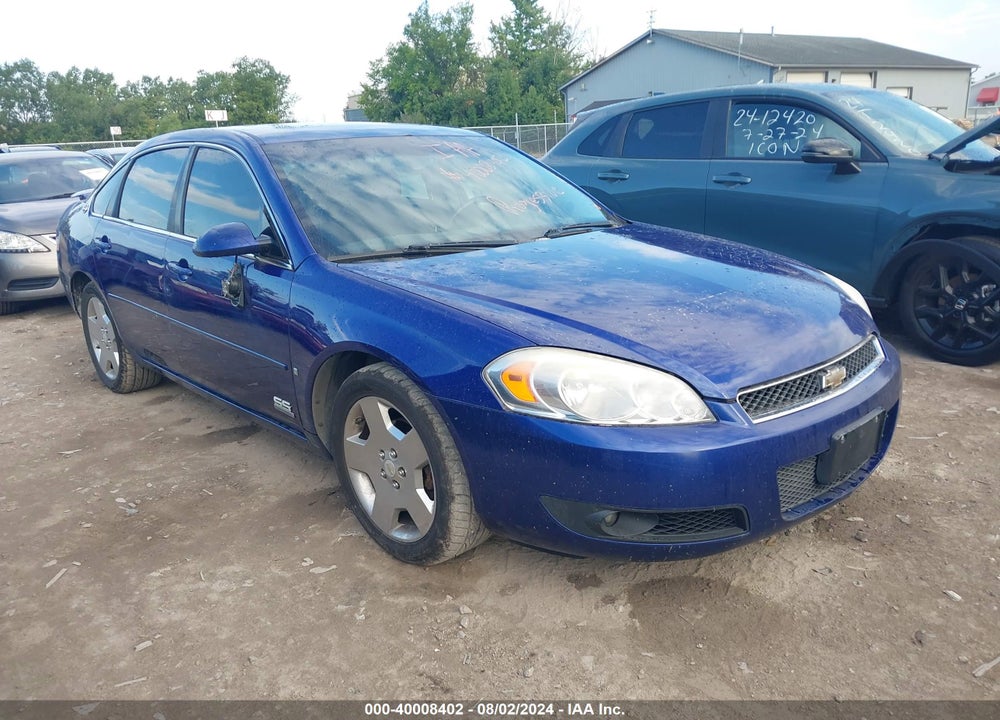 2007 CHEVROLET IMPALA  SS VIN: 2G1WD58C579169076