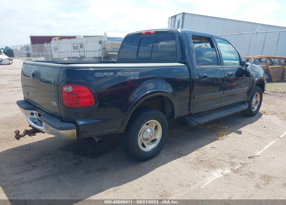 2001 FORD F-150 KING RANCH EDITION/LARIAT/XLT VIN: 1FTRW08L81KA07692