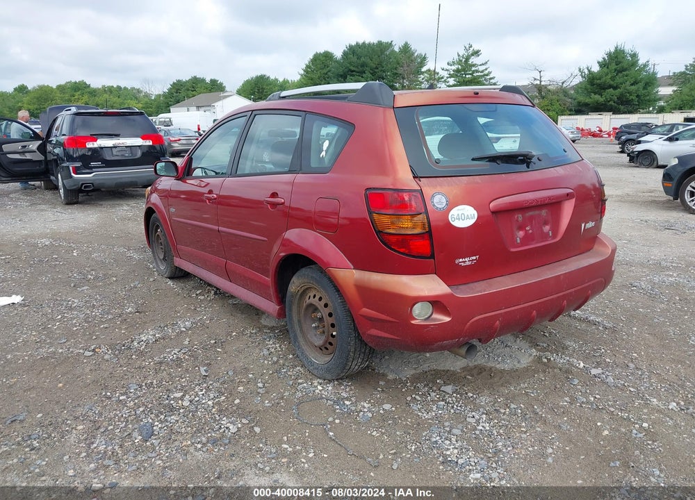2007 PONTIAC VIBE VIN: 5Y2SL65897Z441228