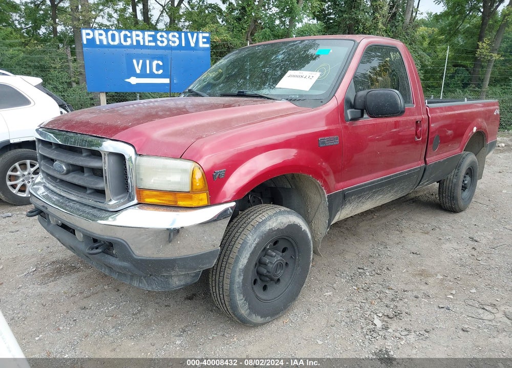 2001 FORD F-250 XL/XLT VIN: 1FTNF21LX1ED80400