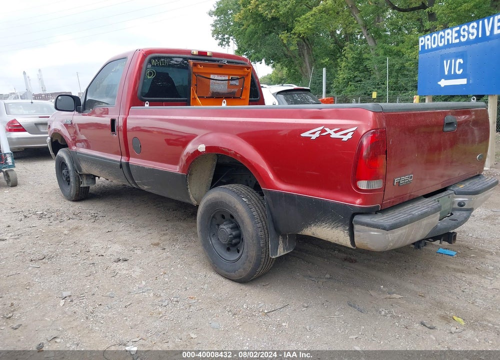 2001 FORD F-250 XL/XLT VIN: 1FTNF21LX1ED80400