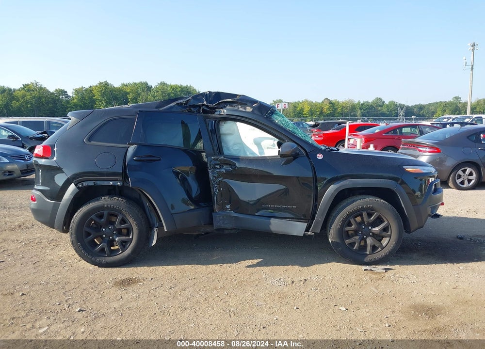 2016 JEEP CHEROKEE TRAILHAWK VIN: 1C4PJMBB0GW333758