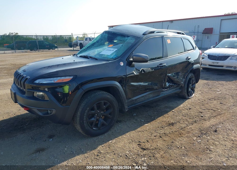 2016 JEEP CHEROKEE TRAILHAWK VIN: 1C4PJMBB0GW333758