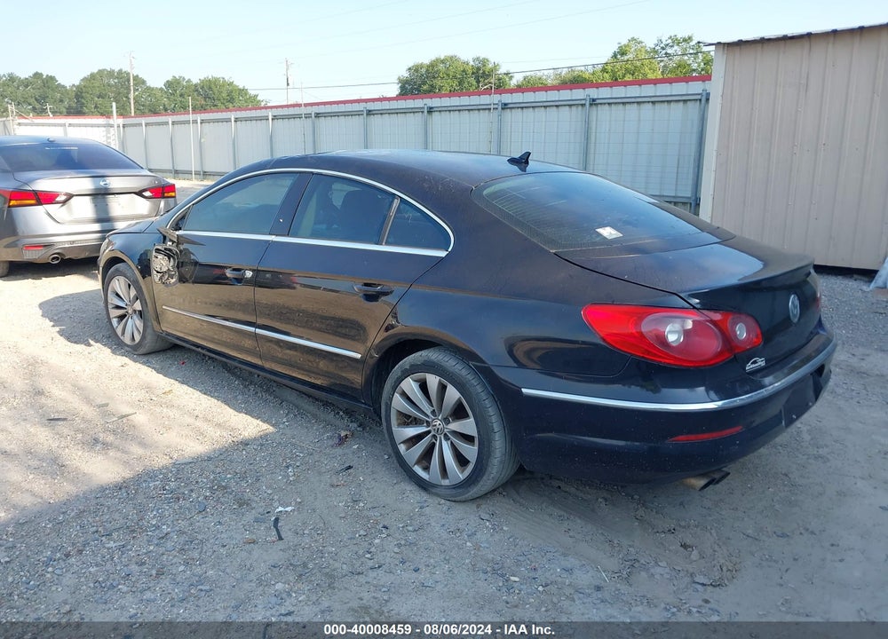 2009 VOLKSWAGEN CC SPORT VIN: WVWML73C89E514038
