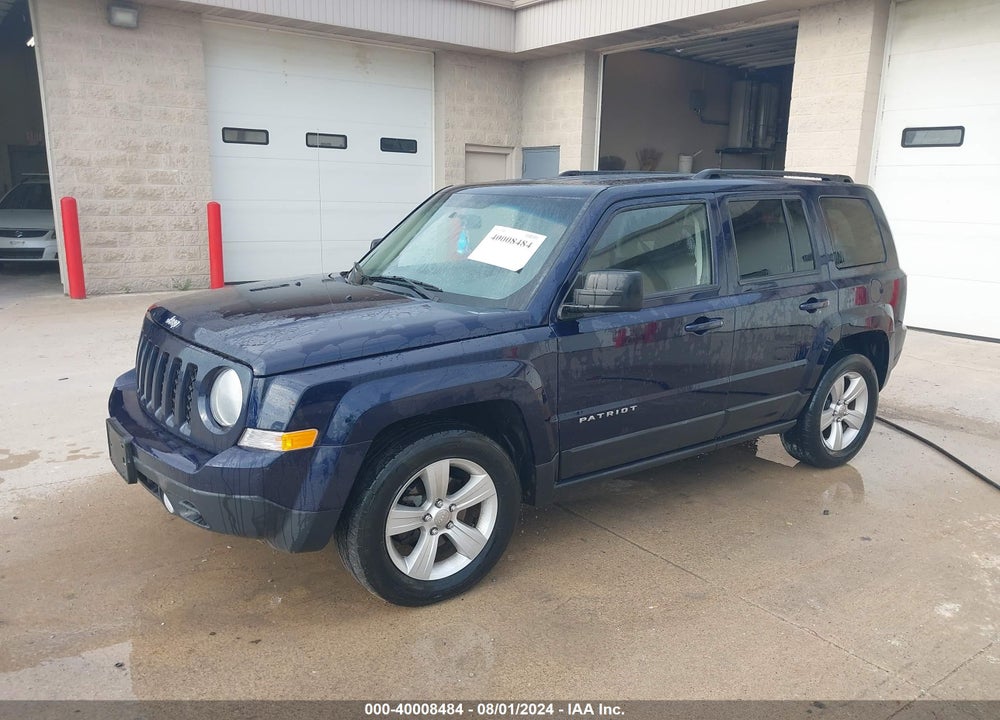 2014 JEEP PATRIOT LATITUDE VIN: 1C4NJRFB5ED762787