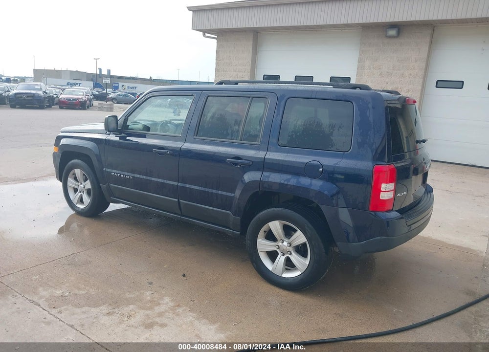 2014 JEEP PATRIOT LATITUDE VIN: 1C4NJRFB5ED762787