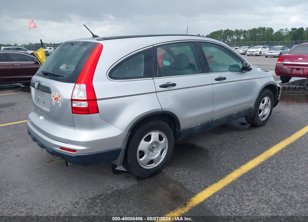 2010 HONDA CR-V LX VIN: 5J6RE3H33AL003218