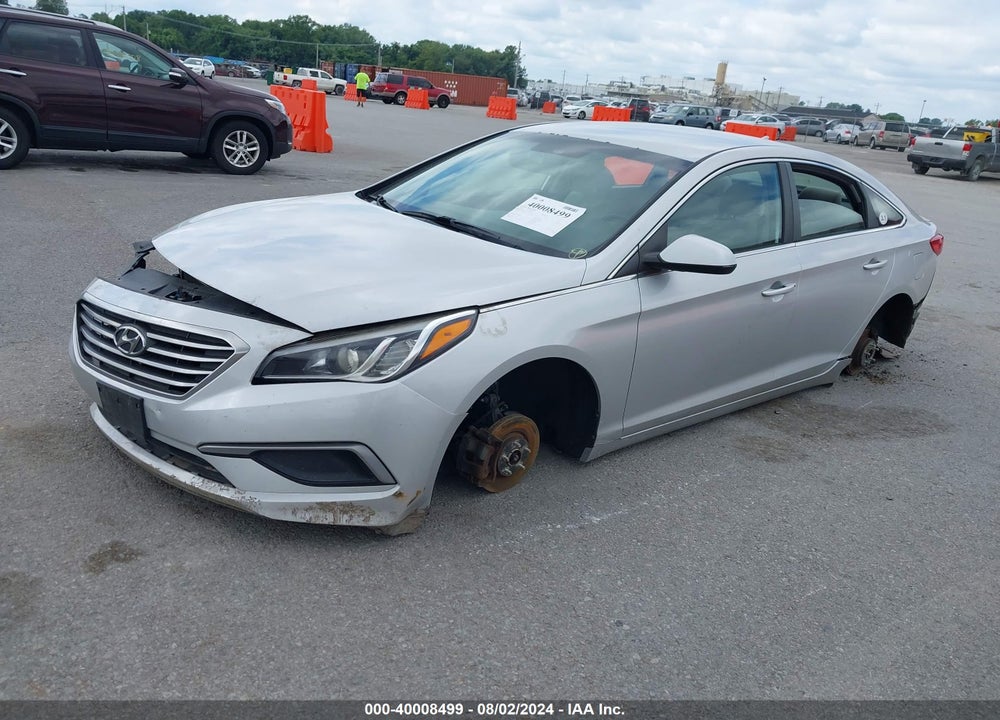 2016 HYUNDAI SONATA SE VIN: 5NPE24AF6GH344679