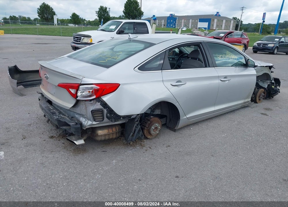 2016 HYUNDAI SONATA SE VIN: 5NPE24AF6GH344679