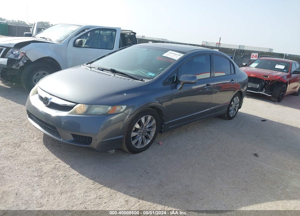 2009 HONDA CIVIC EX VIN: 2HGFA168X9H346156