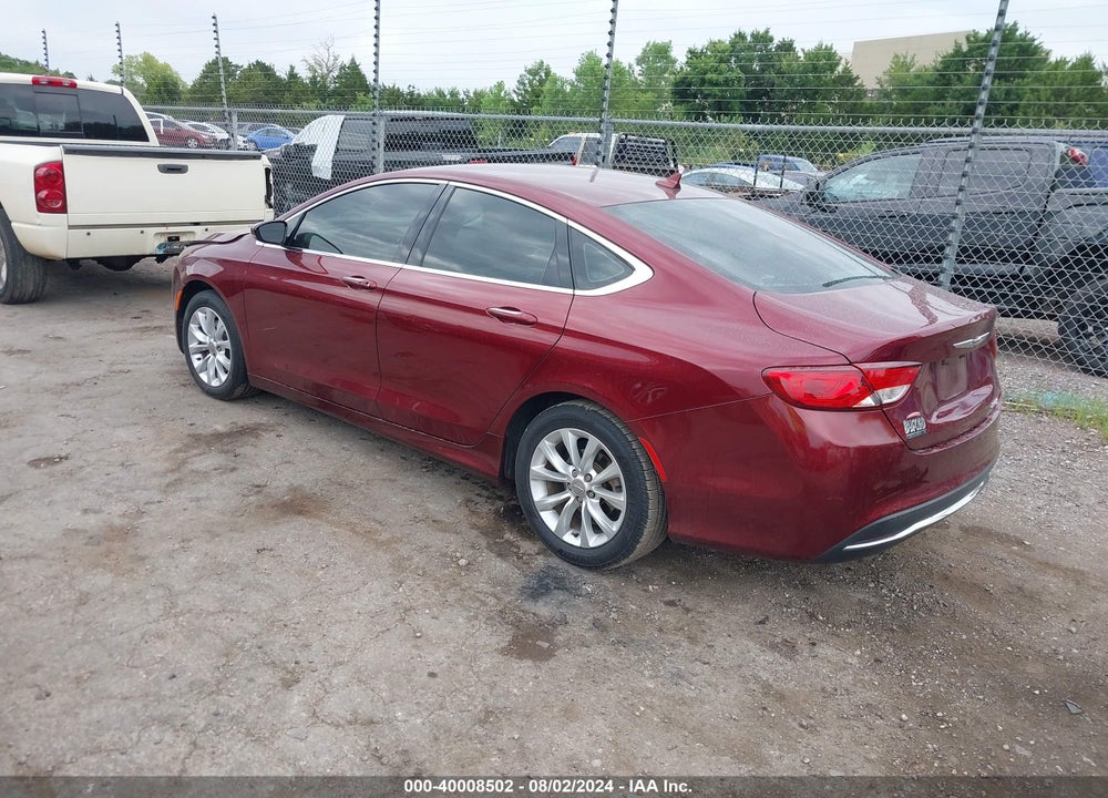 2015 CHRYSLER 200 C VIN: 1C3CCCCB4FN563586