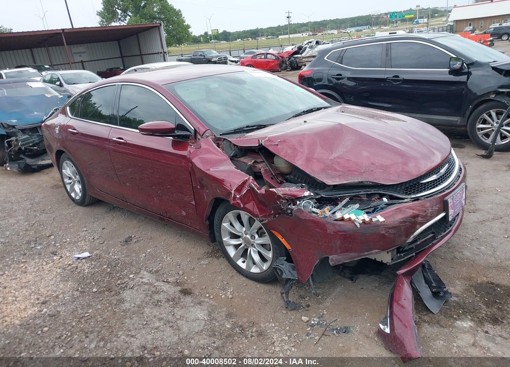 2015 CHRYSLER 200 C VIN: 1C3CCCCB4FN563586