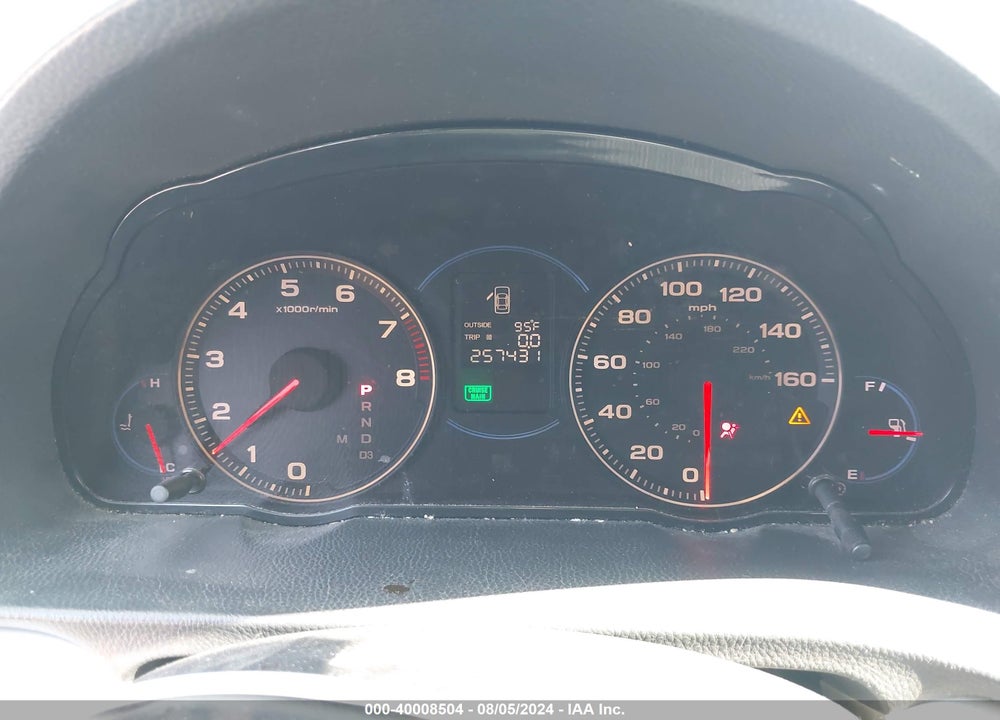 2005 ACURA TSX VIN: JH4CL968X5C008522