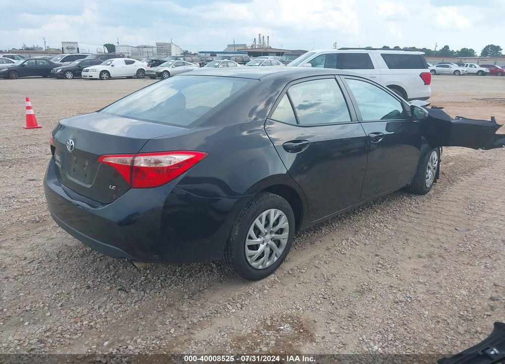2019 TOYOTA COROLLA LE VIN: 2T1BURHE2KC185887