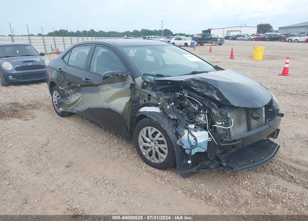 2019 TOYOTA COROLLA LE VIN: 2T1BURHE2KC185887