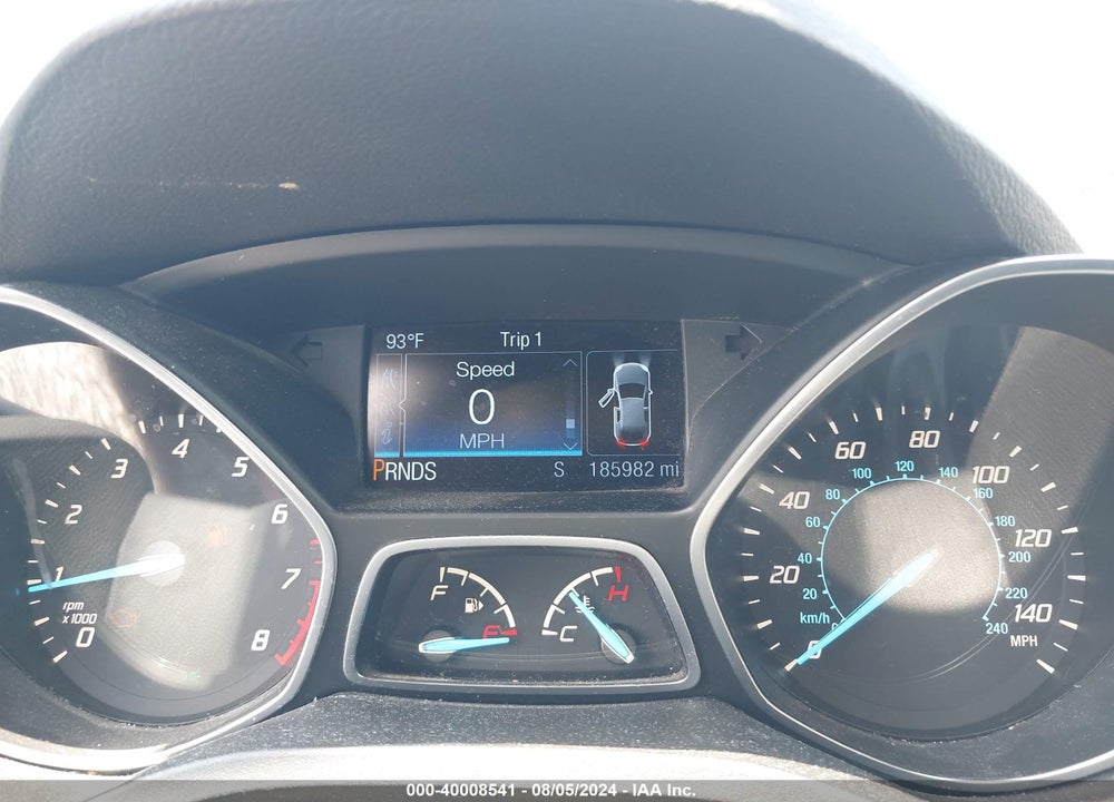 2014 FORD ESCAPE TITANIUM VIN: 1FMCU0J92EUB91799