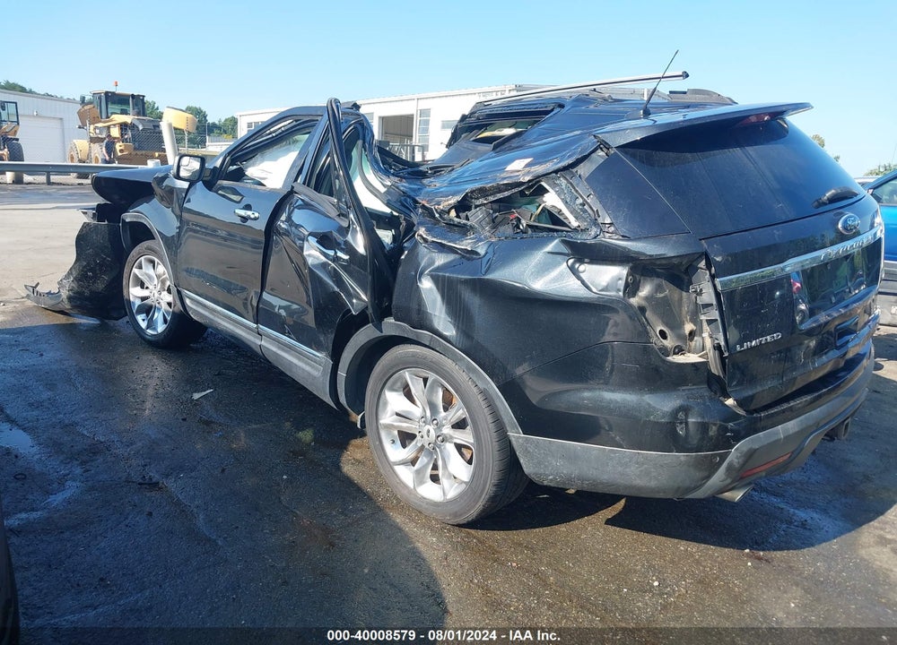 2013 FORD EXPLORER LIMITED VIN: 1FM5K7F82DGC89753