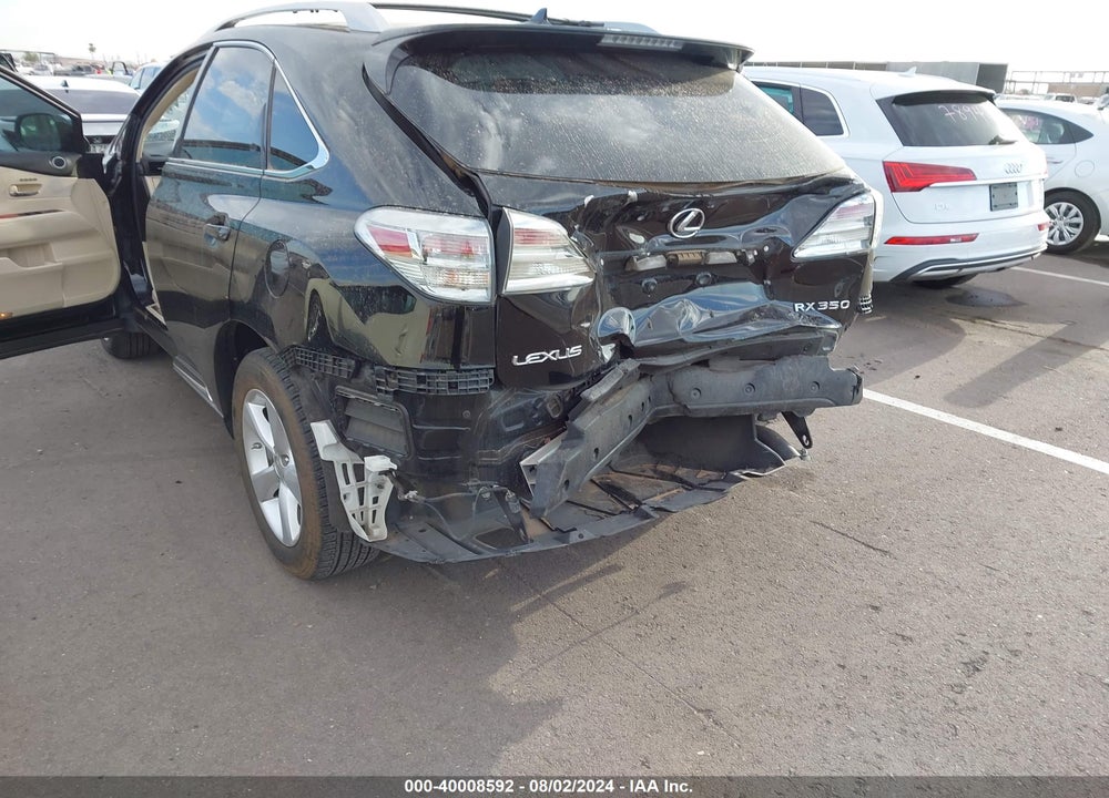 2010 LEXUS RX 350 VIN: 2T2ZK1BA9AC023678