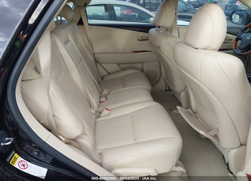 2010 LEXUS RX 350 VIN: 2T2ZK1BA9AC023678