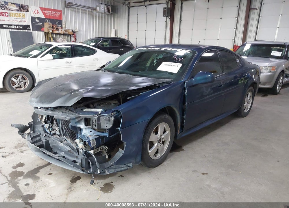 2006 PONTIAC GRAND PRIX VIN: 2G2WP552861239343