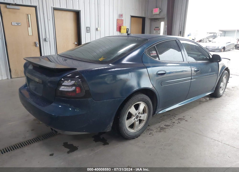 2006 PONTIAC GRAND PRIX VIN: 2G2WP552861239343