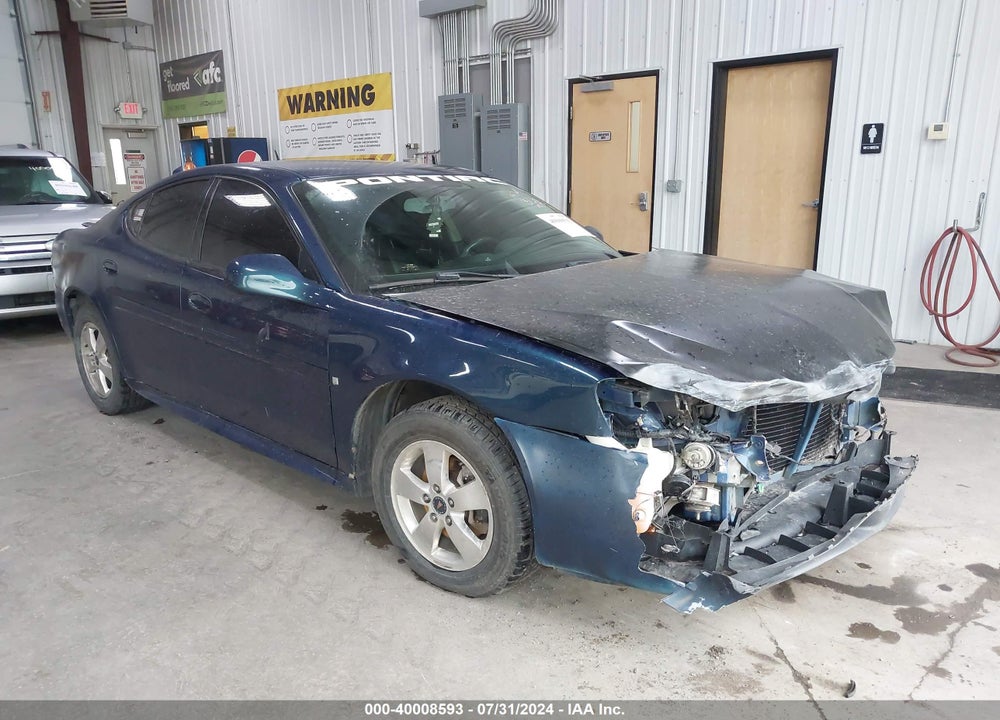 2006 PONTIAC GRAND PRIX VIN: 2G2WP552861239343