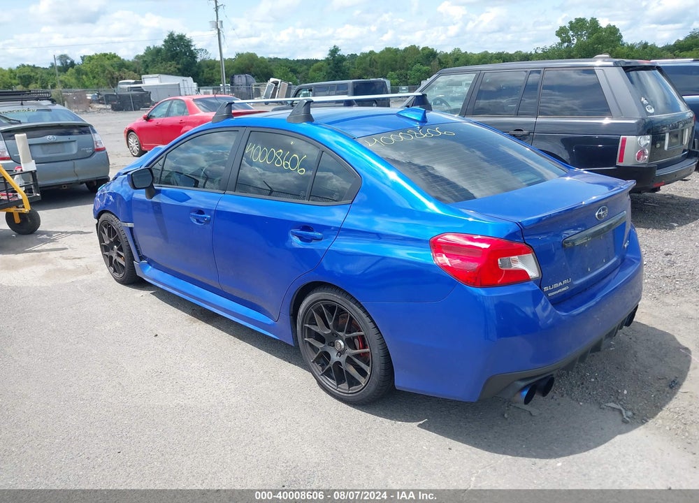 2018 SUBARU WRX PREMIUM VIN: JF1VA1B6XJ9809034