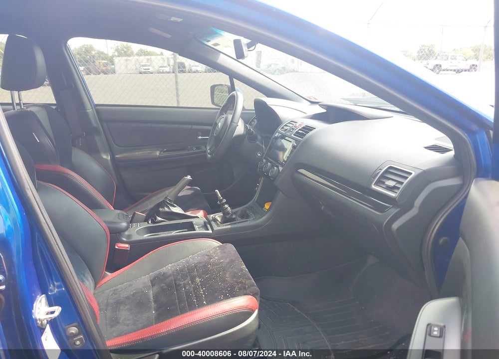 2018 SUBARU WRX PREMIUM VIN: JF1VA1B6XJ9809034