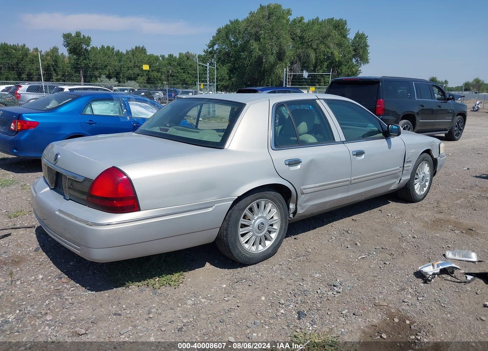2011 MERCURY GRAND MARQUIS LS VIN: 2MEBM7FV3BX603276