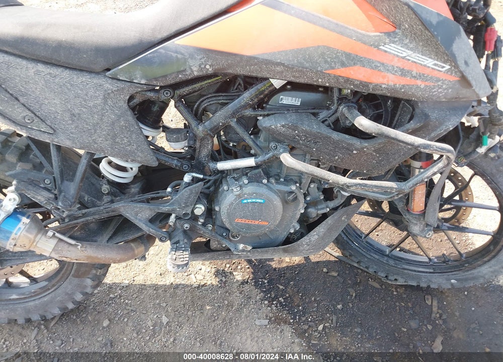 2021 KTM 390 ADVENTURE VIN: MD2JGJ400MC229647